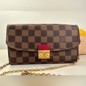 Louis Vuitton Croisette Chain Wallet